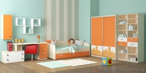 Стильная детская кровать с ящиками - <ro>Изображение</ro><ru>Изображение</ru> #1, <ru>Объявление</ru> #1368792