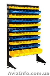 Ячека кювета на стеллаж для крепежа и метизов