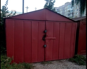 Продам металлический разборной гараж в хорошем состоянии - <ro>Изображение</ro><ru>Изображение</ru> #1, <ru>Объявление</ru> #1541803