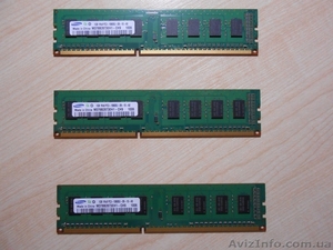 DDR-3 Samsung 3GB (1x3) - <ro>Изображение</ro><ru>Изображение</ru> #1, <ru>Объявление</ru> #1550382