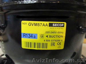 Компрессор АСС SECOP GVM 57 AA (R134/161WT) - <ro>Изображение</ro><ru>Изображение</ru> #1, <ru>Объявление</ru> #1549096