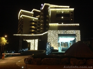 Светодиодное (LED) оформление,  монтаж