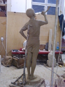 Скульптурная мастерская,  изготовление скульптуры на заказ.