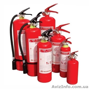 Огнетушители всех типов от 138 грн.