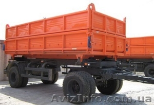 Новый прицеп-самосвал НефАЗ-8560-082-02 (зерновоз)