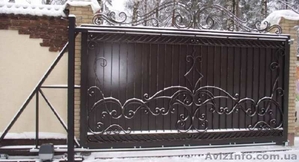 Заборы, ворота из профнастила, металла, кованные, калитки - <ro>Изображение</ro><ru>Изображение</ru> #2, <ru>Объявление</ru> #1627692