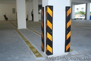 Угловая резиновая защита углов и колонн зданий (демпфер для парковки) - <ro>Изображение</ro><ru>Изображение</ru> #2, <ru>Объявление</ru> #1637849