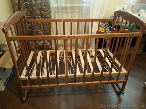 Продам детскую кроватку Наталка  - <ro>Изображение</ro><ru>Изображение</ru> #1, <ru>Объявление</ru> #1638761