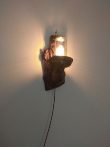 Світильник бра з дерева