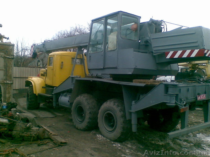 Автокран КРАЗ-255 КС-3575-А-1  1993гв. - <ro>Изображение</ro><ru>Изображение</ru> #2, <ru>Объявление</ru> #15470