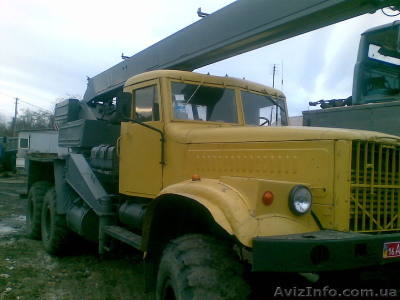 Автокран КРАЗ-255 КС-3575-А-1  1993гв. - <ro>Изображение</ro><ru>Изображение</ru> #3, <ru>Объявление</ru> #15470