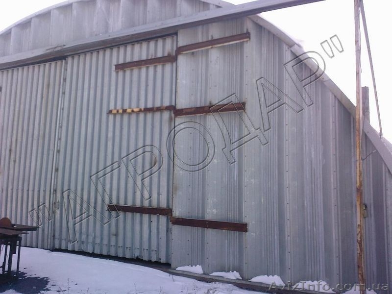 Продам ангар арочного типа - <ro>Изображение</ro><ru>Изображение</ru> #1, <ru>Объявление</ru> #30357