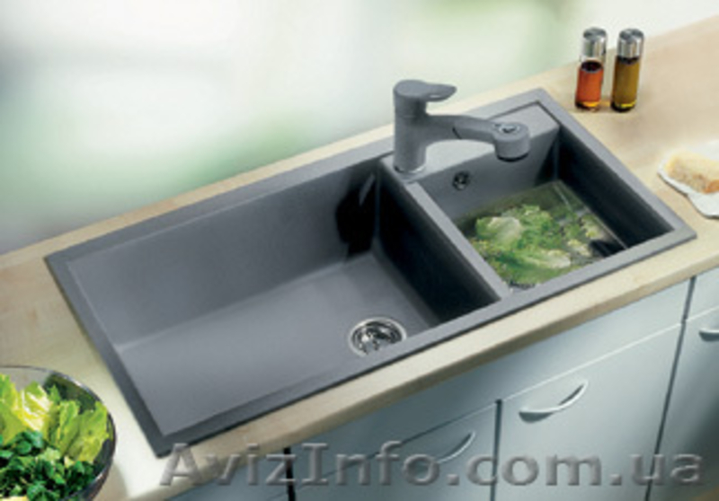 Гранитные кухонные мойки, смесители - <ro>Изображение</ro><ru>Изображение</ru> #3, <ru>Объявление</ru> #131809
