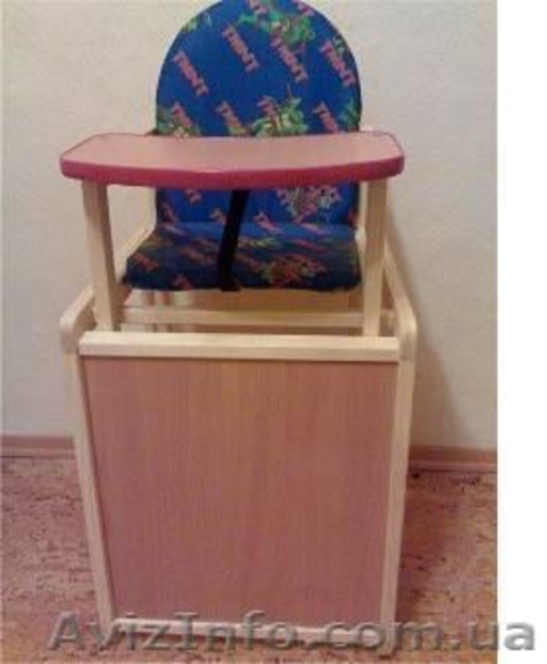 Новый универсальный стульчик для кормления 2в1 - <ro>Изображение</ro><ru>Изображение</ru> #3, <ru>Объявление</ru> #132877