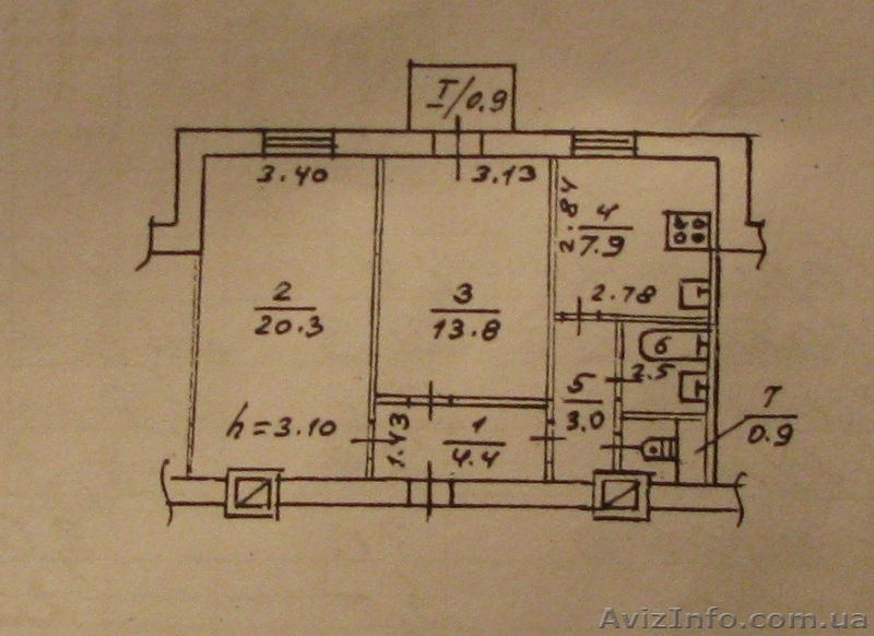 2 комнатная кв в Центре - <ro>Изображение</ro><ru>Изображение</ru> #3, <ru>Объявление</ru> #162225