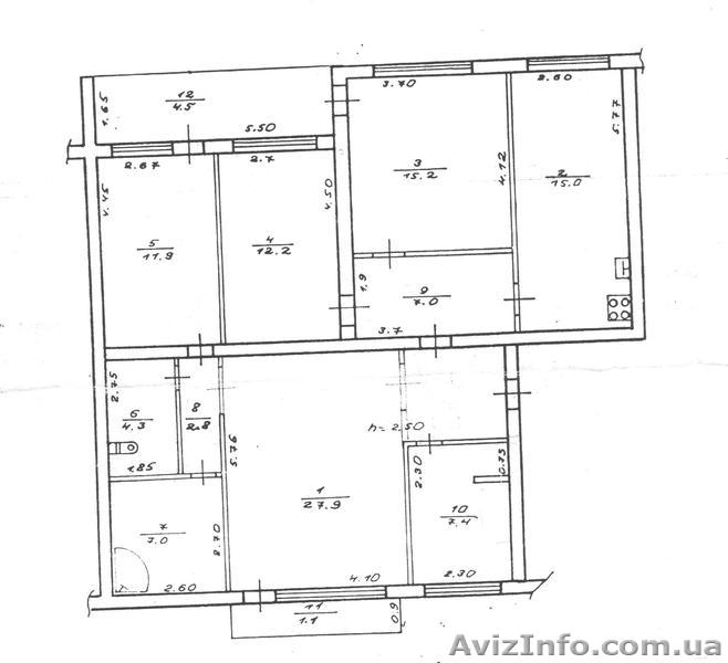 4 ком кв на Подстанции 116кв.м за 100 000у.е. - <ro>Изображение</ro><ru>Изображение</ru> #7, <ru>Объявление</ru> #163312