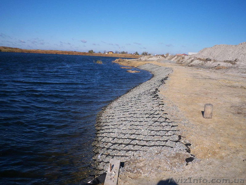 УКРЕПЛЕНИЕ  БЕРЕГОВ  камнем, габионами.  - <ro>Изображение</ro><ru>Изображение</ru> #4, <ru>Объявление</ru> #159852