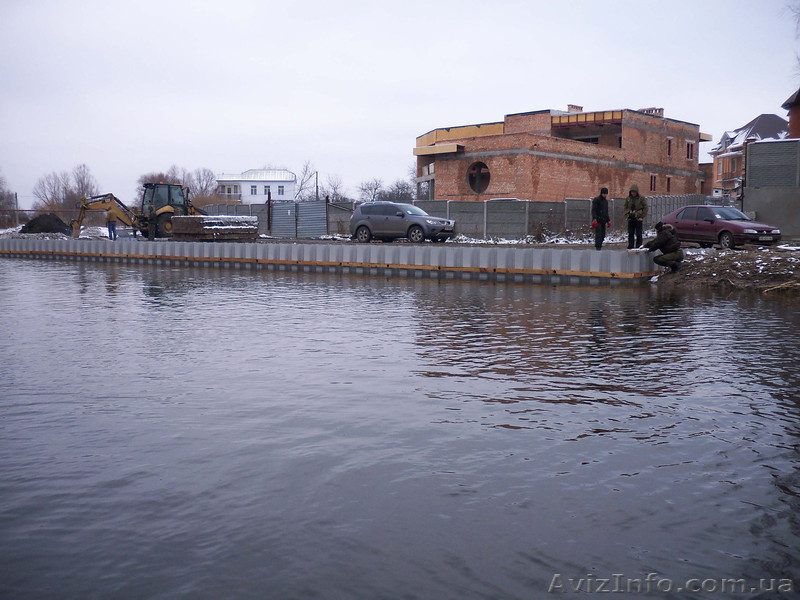 УКРЕПЛЕНИЕ  БЕРЕГОВ  шпунтом   ПВХ.  - <ro>Изображение</ro><ru>Изображение</ru> #7, <ru>Объявление</ru> #159636