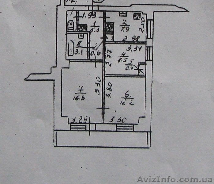 3 ком кв в Нагорном р-оне - <ro>Изображение</ro><ru>Изображение</ru> #4, <ru>Объявление</ru> #188853