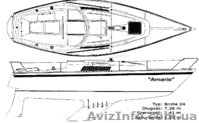 Парусная яхта Birdie 7,4 м  - <ro>Изображение</ro><ru>Изображение</ru> #3, <ru>Объявление</ru> #228686