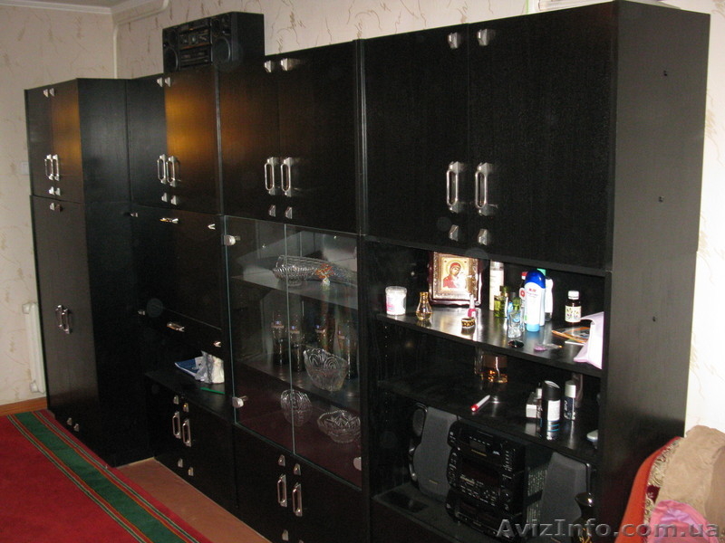 Продам стенку БУ черного цвета, чешская (Таига), срочно - <ro>Изображение</ro><ru>Изображение</ru> #4, <ru>Объявление</ru> #260020