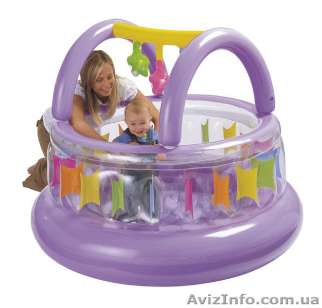 Надувной детский манеж. Развивающий игровой центр для малышей  - <ro>Изображение</ro><ru>Изображение</ru> #4, <ru>Объявление</ru> #294571