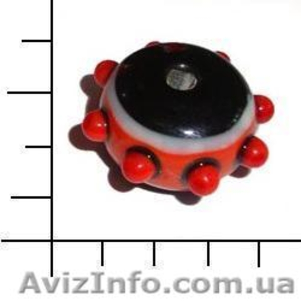 Стеклянные бусины ручной работы в стиле лемпворк из Индии - <ro>Изображение</ro><ru>Изображение</ru> #5, <ru>Объявление</ru> #291532