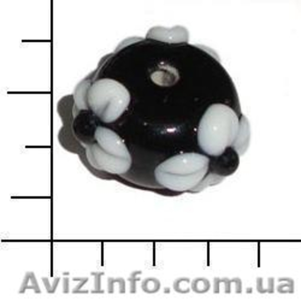 Стеклянные бусины ручной работы в стиле лемпворк из Индии - <ro>Изображение</ro><ru>Изображение</ru> #3, <ru>Объявление</ru> #291532