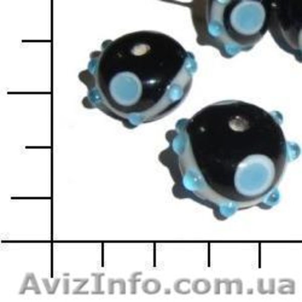 Стеклянные бусины ручной работы в стиле лемпворк из Индии - <ro>Изображение</ro><ru>Изображение</ru> #6, <ru>Объявление</ru> #291532