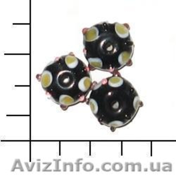 Стеклянные бусины ручной работы в стиле лемпворк из Индии - <ro>Изображение</ro><ru>Изображение</ru> #8, <ru>Объявление</ru> #291532