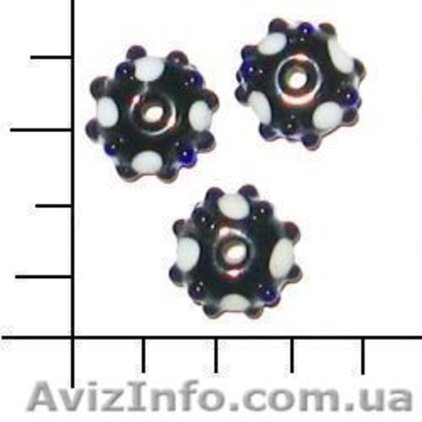 Стеклянные бусины ручной работы в стиле лемпворк из Индии - <ro>Изображение</ro><ru>Изображение</ru> #9, <ru>Объявление</ru> #291532