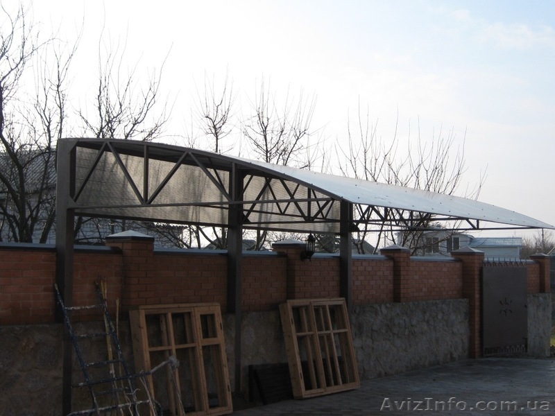  Навесы, козырьки, двери, ворота, ковка - <ro>Изображение</ro><ru>Изображение</ru> #5, <ru>Объявление</ru> #380849