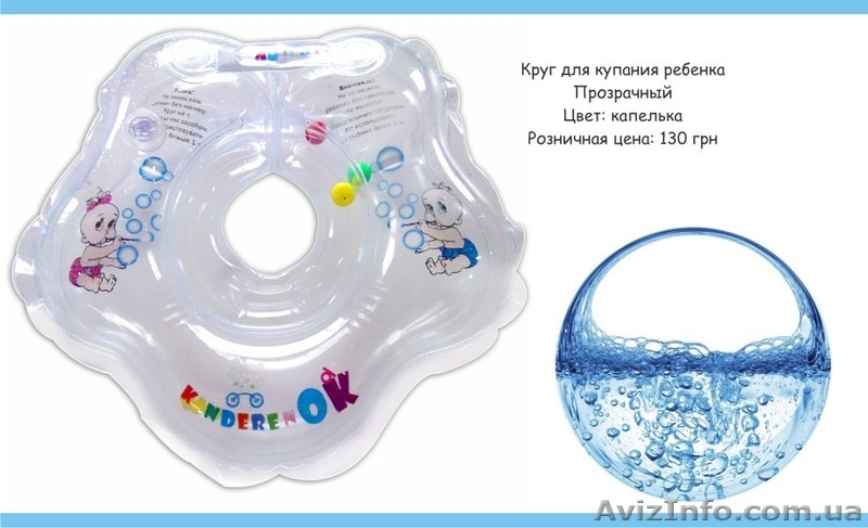 Круг на шею для купания новорожденных KinderenOK:)  от 0 до 24-х мес.  - <ro>Изображение</ro><ru>Изображение</ru> #3, <ru>Объявление</ru> #375569