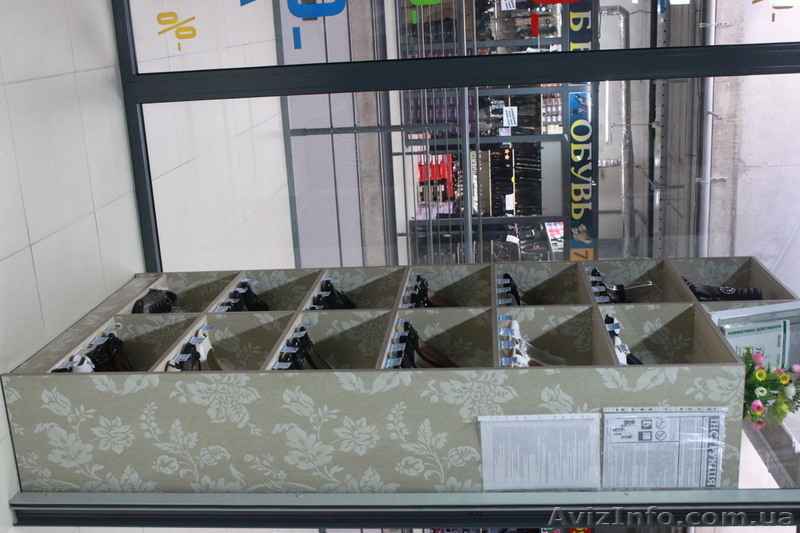 Продажа стеллажей, витрин для обуви, текстиля и тп. б\у - <ro>Изображение</ro><ru>Изображение</ru> #4, <ru>Объявление</ru> #506138