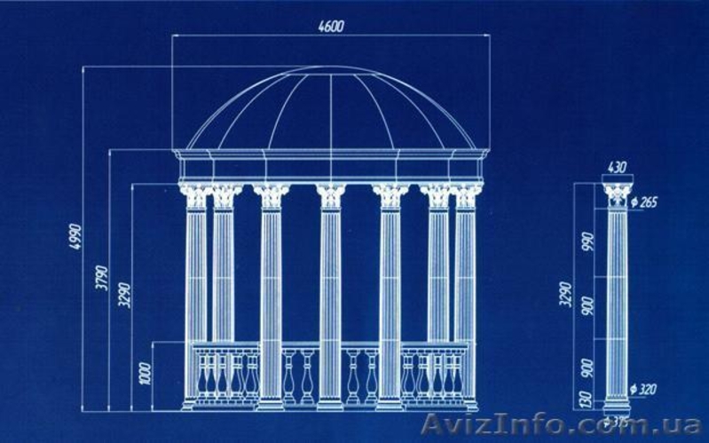 Искусственный Мрамор: балясины, балюстрады - <ro>Изображение</ro><ru>Изображение</ru> #3, <ru>Объявление</ru> #546725