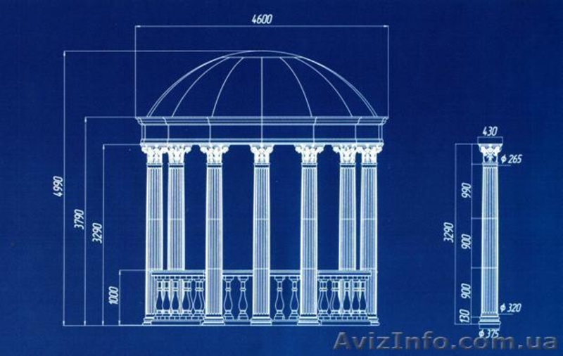 Искусственный Мрамор: балясины, балюстрады - <ro>Изображение</ro><ru>Изображение</ru> #4, <ru>Объявление</ru> #546725