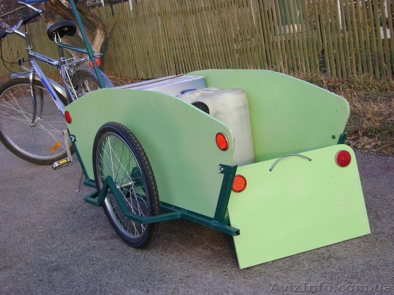 Вело прицеп - грузовая тележка Везун-1 ЗЕ - <ro>Изображение</ro><ru>Изображение</ru> #3, <ru>Объявление</ru> #539700
