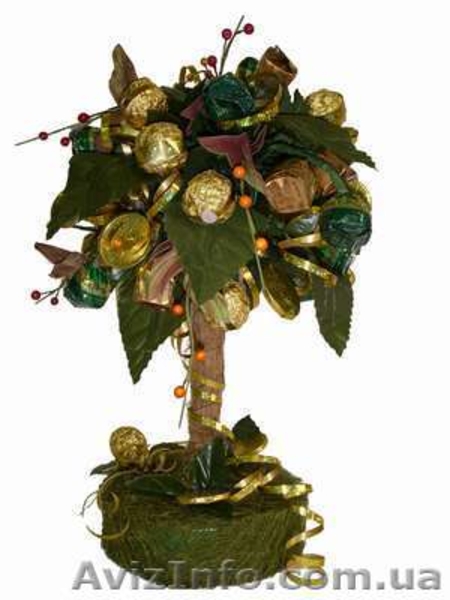 Изготовление подарков и букетов из конфет - <ro>Изображение</ro><ru>Изображение</ru> #5, <ru>Объявление</ru> #575278