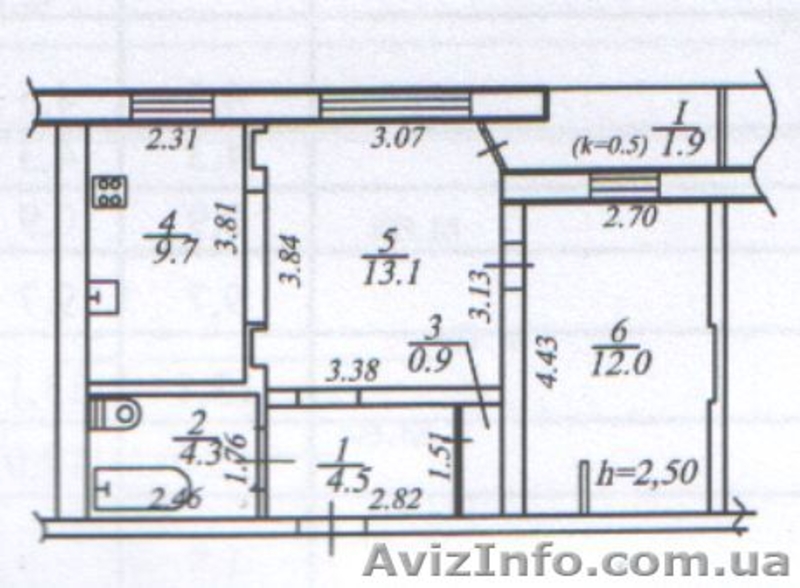 Продам 2-х комн. кв-ру Тополь-2 - <ro>Изображение</ro><ru>Изображение</ru> #3, <ru>Объявление</ru> #635171