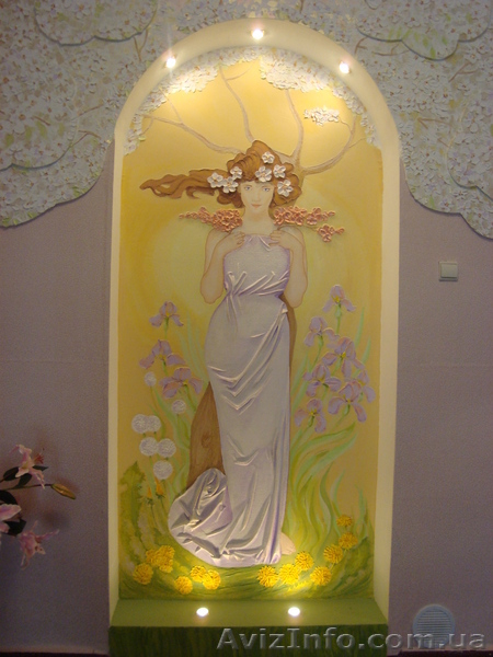 Художественная роспись в интерьере - <ro>Изображение</ro><ru>Изображение</ru> #7, <ru>Объявление</ru> #670918