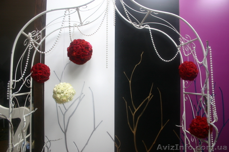 Оформление свадьбы живыми цветами, свадебная флористика - <ro>Изображение</ro><ru>Изображение</ru> #10, <ru>Объявление</ru> #645683