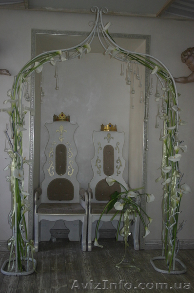 Оформление свадьбы живыми цветами, свадебная флористика - <ro>Изображение</ro><ru>Изображение</ru> #5, <ru>Объявление</ru> #645683