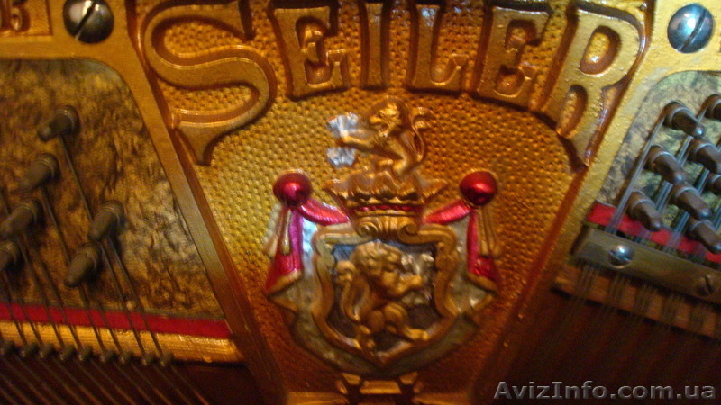 Антикварное фортепиано (1907 г.), фирма "Ed.Seiler". - <ro>Изображение</ro><ru>Изображение</ru> #6, <ru>Объявление</ru> #688237