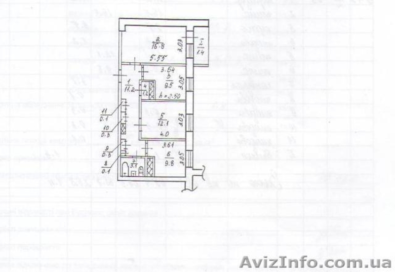 СРОЧНО ПРОДАМ 3-Х КОМ. КВАРТИРУ НА ПОБЕДЕ-5 - <ro>Изображение</ro><ru>Изображение</ru> #3, <ru>Объявление</ru> #677372