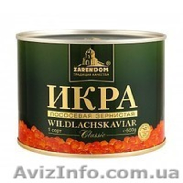 Продаю икру крассную zarendom 500грамм. Украина. - <ro>Изображение</ro><ru>Изображение</ru> #2, <ru>Объявление</ru> #764599