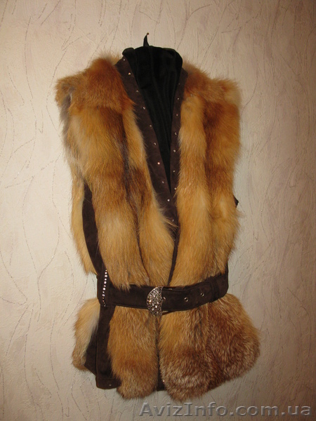 Жилет из меха  лисы                                                       - <ro>Изображение</ro><ru>Изображение</ru> #8, <ru>Объявление</ru> #205220