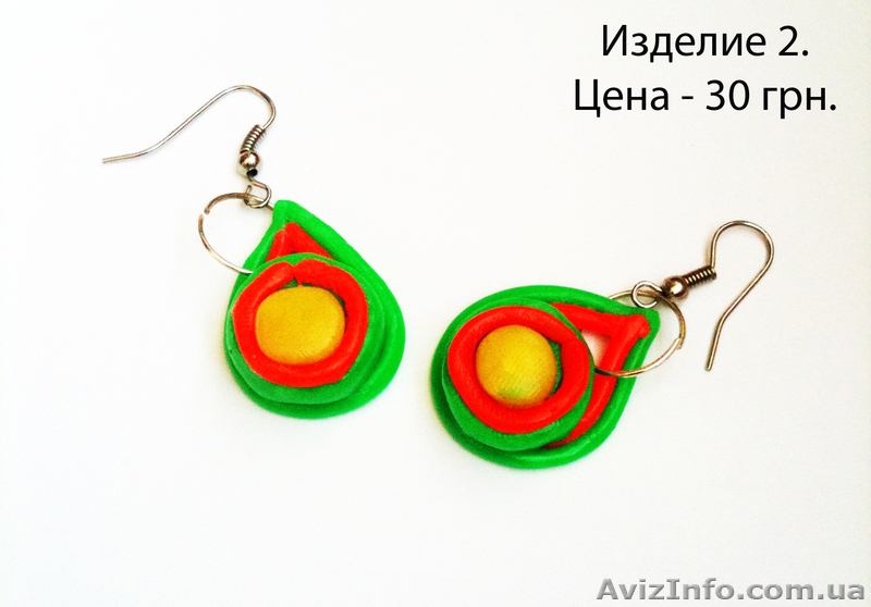 Продам серьги Hand-made - <ro>Изображение</ro><ru>Изображение</ru> #2, <ru>Объявление</ru> #749295