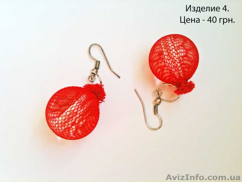 Продам серьги Hand-made - <ro>Изображение</ro><ru>Изображение</ru> #4, <ru>Объявление</ru> #749295