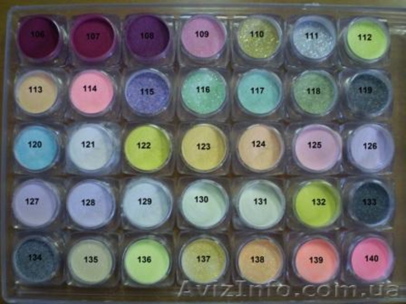 Trina цветные акрилы, вес - 3,5г, производитель - Трина США - <ro>Изображение</ro><ru>Изображение</ru> #5, <ru>Объявление</ru> #774356