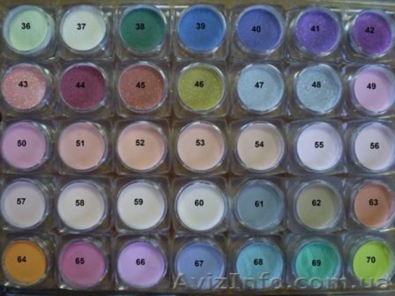 Trina цветные акрилы, вес - 3,5г, производитель - Трина США - <ro>Изображение</ro><ru>Изображение</ru> #3, <ru>Объявление</ru> #774356